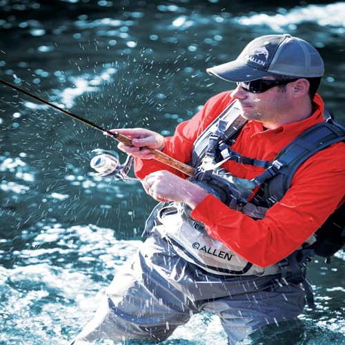 Allen Company Spring Creek Fishing Reel and Gear Bag - Portable Organizer - Holds up to 10 Fly Reels or 6 Spinning Reels -...