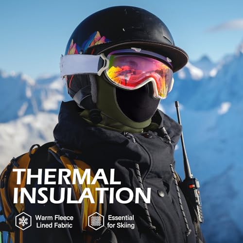 Balaclava Ski Mask, Winter Face Mask for Men Women, Cold Weather Gear for Outdoor Biking Snowboarding Motorcycle