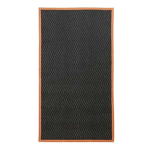 Amazon Basics Moving Blankets, 72" x 40", Pack of 6, Black