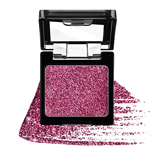 wet n wild Color Icon Eyeshadow Glitter - Ultra-Pigmented, Vitamin E Infused for a Silky-Smooth Moisturizing Application, ...