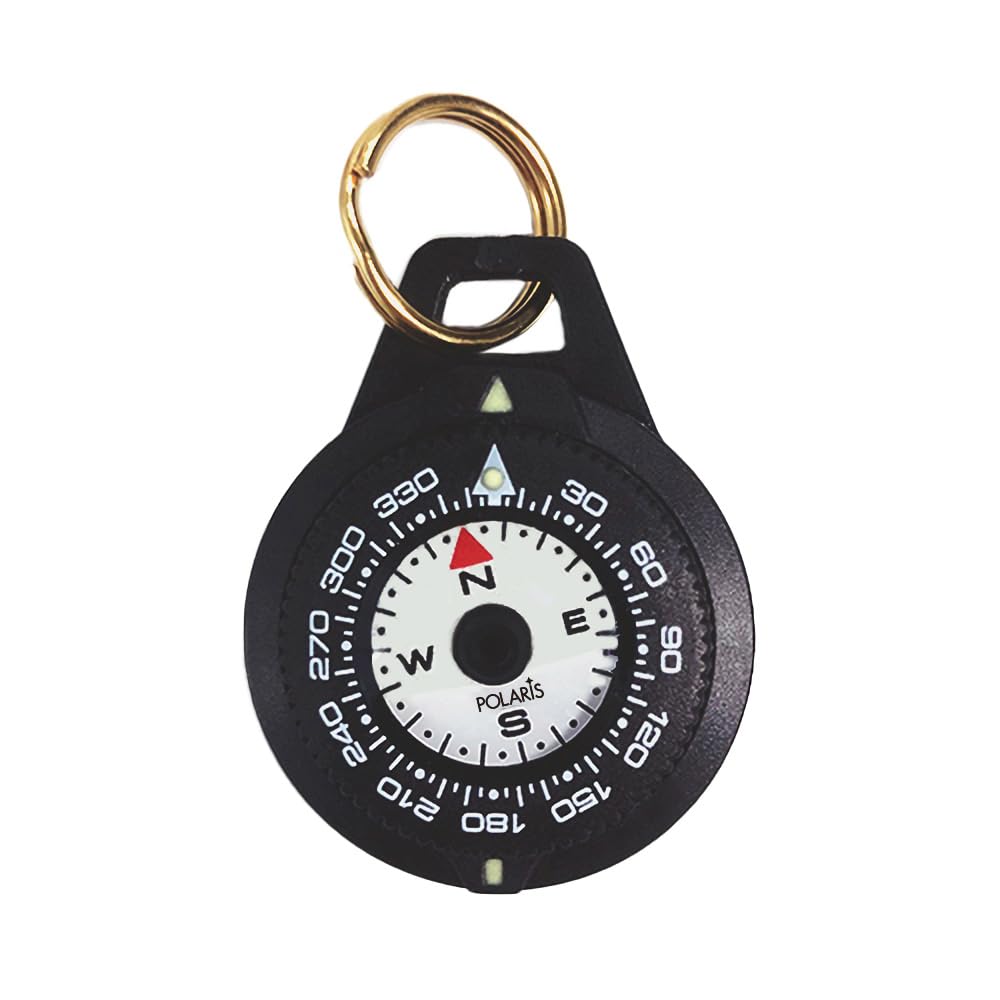 Polaris Waterproof Micro Compass Series/Watchband Or Edc Or With Mini Whistle Or With Whistle (Edc Compass, 1)