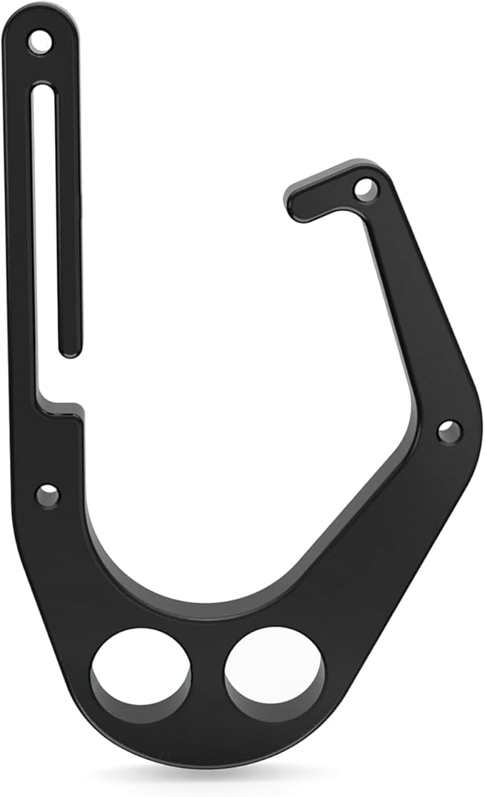 YJNBEST Aluminum Hook for Tree Climber, Quick & Easy One-Hand Removal & Installation of Chainsaws and Tools Inside The Hoo...