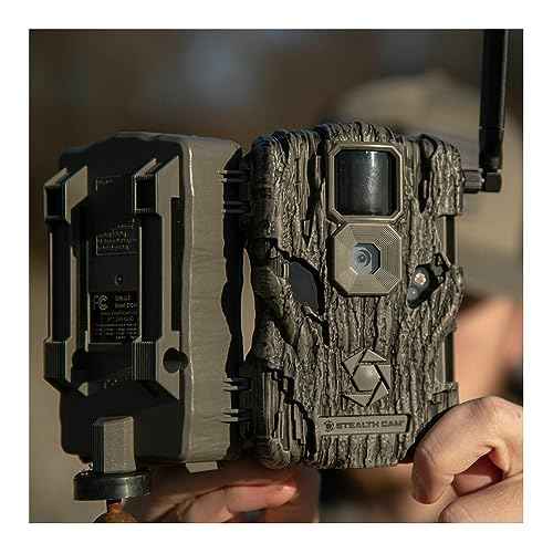 Stealth Cam Fusion X AT&T 26 MP Photo & 1080P at 30FPS Video 0.4 Sec Trigger Speed Wireless Hunting Trail Camera - Supports SD Cards Up to 32GB