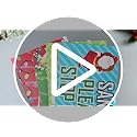 Beeveer 24 Designs Christmas Photo Booth Props Double Sided 11x5.51'' Christmas Party Decoration Red and Green Xmas Props ...