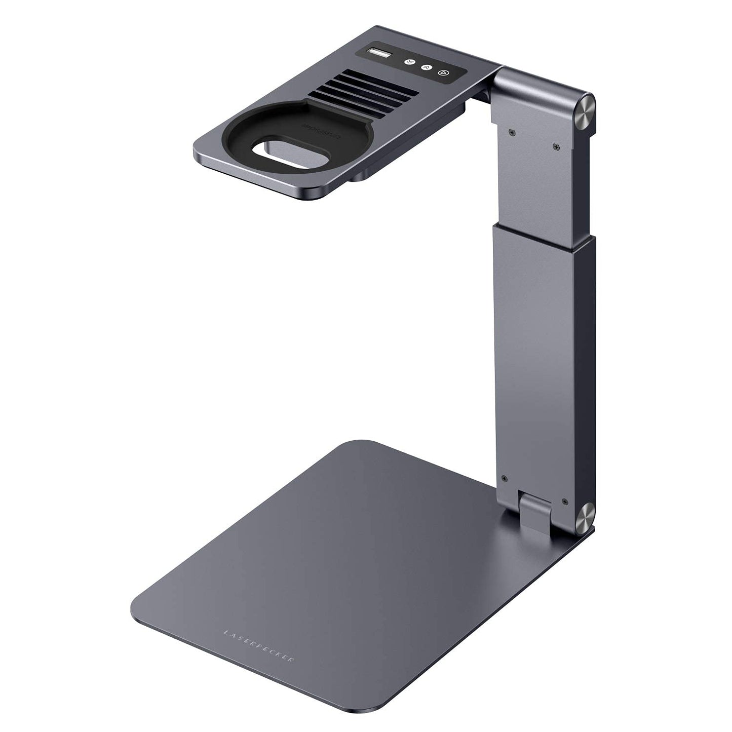 LaserPecker Electric Supporting Stand for LP1 Plus, Laser Engraver Accessories Auto Focus Engraving Machine Stander, Auto Laser Distance Adjustment Portable Foldable Stand (Laser Unit Not Included)