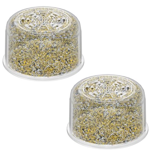 2 Pack Shower Head Filter Replacement Cartridge Compatible with All Canopy Fixed & Handheld Filtered Shower Head, Shower F...