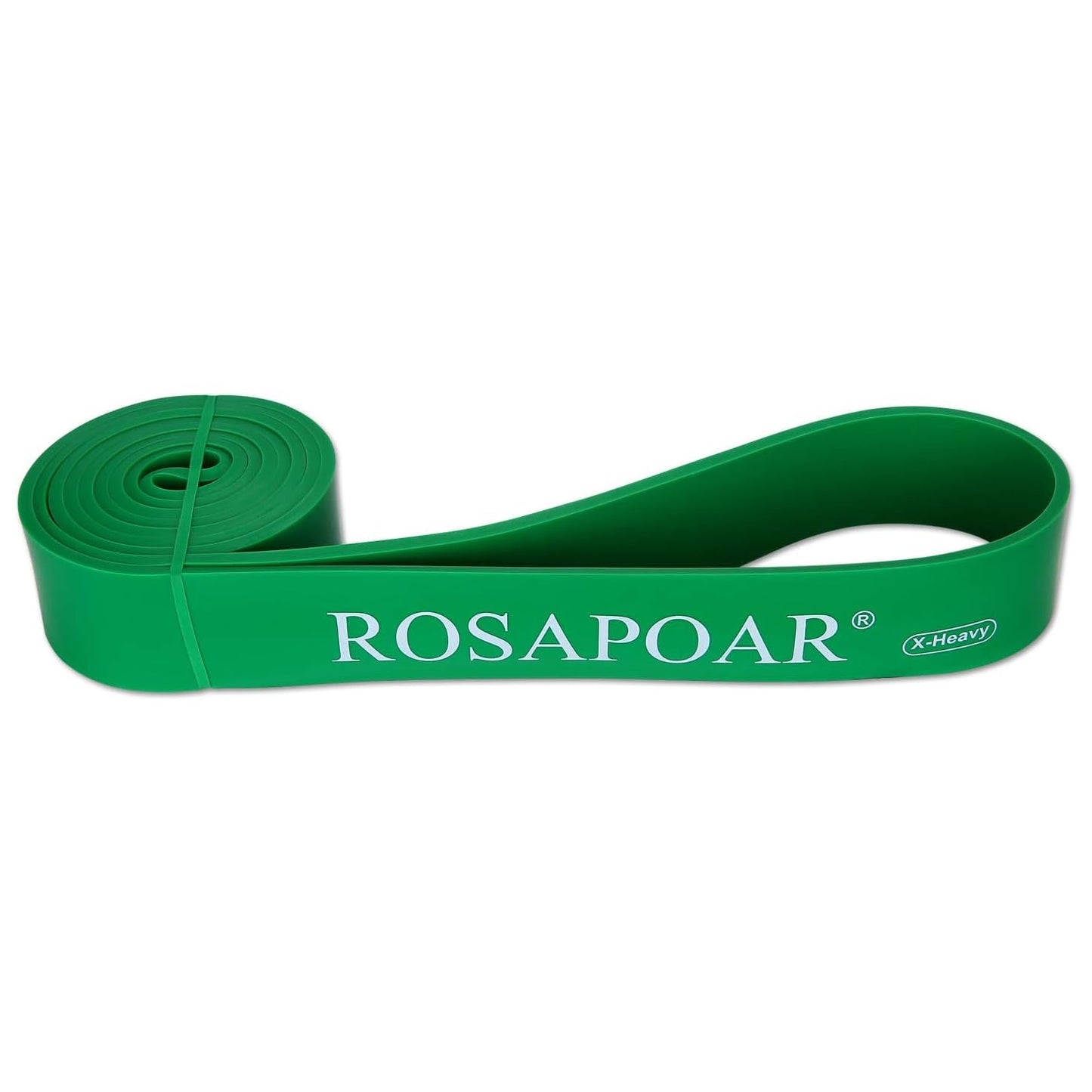 ROSAPOAR Resistance Band Pull up Band Fitness Exercise Bands Natural Latex for Workout Body Stretch Powerlifting Band Fitness Sport Training at Home/The Gym - Green