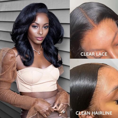 IDN BEAUTY SKINLIKE REAL HD 5x5 Lace Closure Human Hair 18 Inch Body Wave Closure Bleached Single Knots Ultra-thin 5x5 HD Lace Closure Virgin Human Hair 0.1 mm Pre Plucked Hairline
