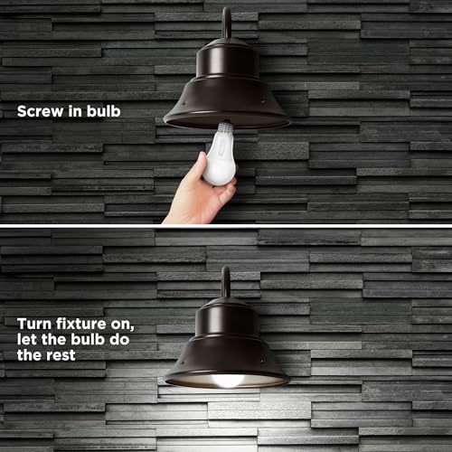Feit Electric A21 LED Light Bulb, 100W Replacement, Dimmable, Selectable Color Temperatures (2700K-5000K), 1600 Lumens, Ge...