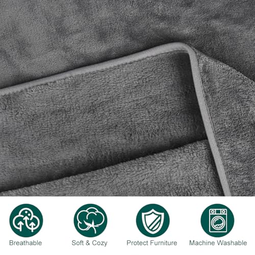 Onarway Dog Blanket Washable for Puppy: 4 Packs Dog Blankets 40”x28” - Fluffy Soft Small Throw for Cat Puppy Kitten Dogs -...