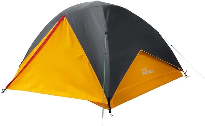 Coleman PEAK1 Premium Waterproof Backpacking Tent with Rainfly & Footprint, Lightweight Camping Tent Withstands Winds up t...