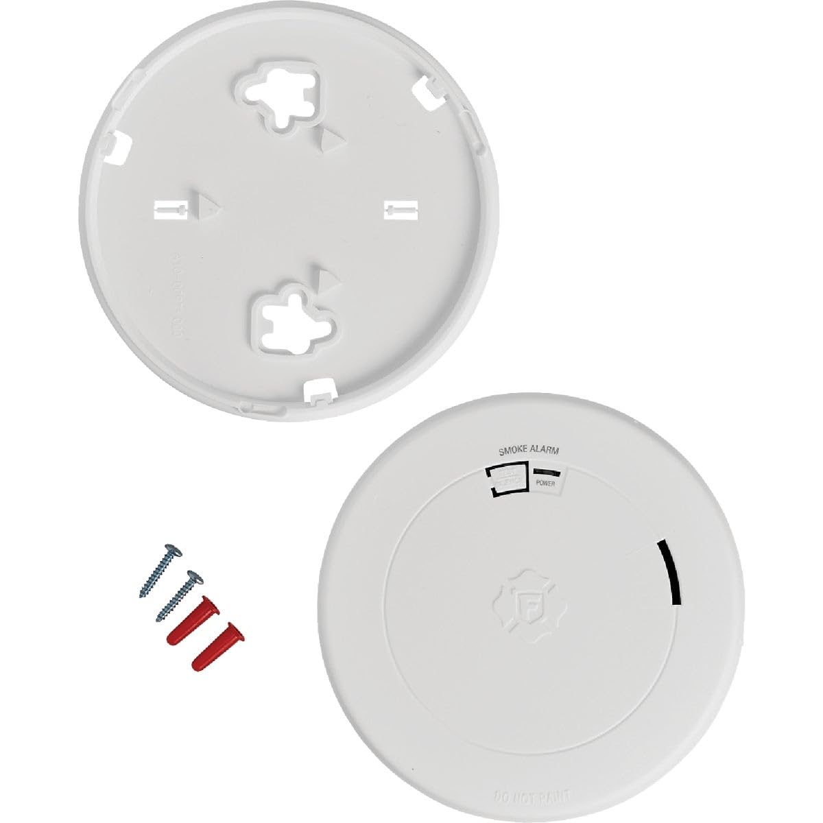 First Alert 10 Year Slim Battery-Powered Photoelectric Smoke Detector