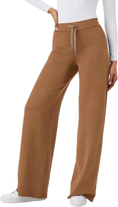 XIEERDUO Lounge Sets For Women 2025 Half Zip Sweatshirt And Wide Leg Sweatpant 2 Piece Outfits Sweatsuit Tracksuit