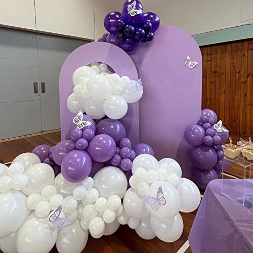 FOTIOMRG 120pcs 5 inch White Balloons, Small White Latex Party Balloons Helium Quality for Birthday Graduation Baby Shower...