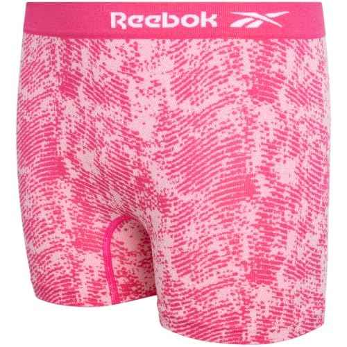 Reebok Girls Bike Shorts - 2 Pack Stretch Performance Dance Cartwheel Shorts for Girls - Seamless Underwear Shorties (6-16)