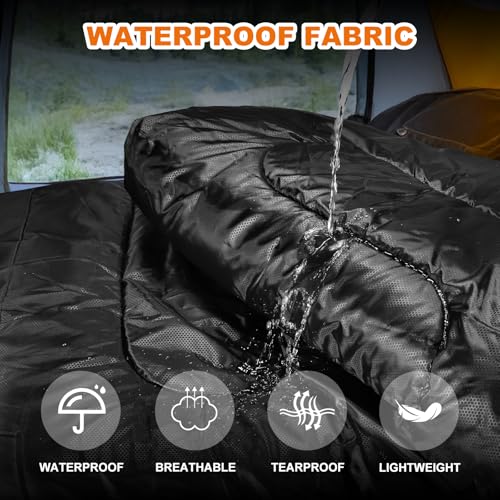 Synderay Sleeping Bags for Adults Cold Weather & Warm - Backpacking Camping Sleeping Bag for Kids 10-12, Girls, Boys - Lig...