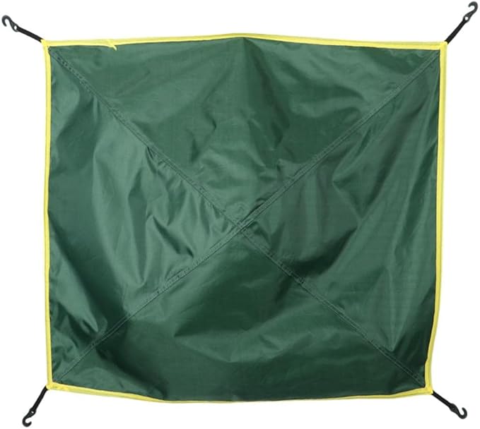 Tongina Ultralight Tarp Hiking Camping Tents Replacement Sunscreen, Army Green