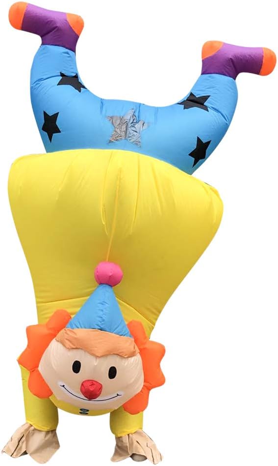ZISUEX Inflatable Costume Adult Blow up Costume Halloween Costume inflatable Suit for Men Chirstmas costume adult