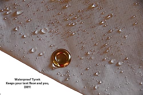 Ultralight Camping Tarp, Backpacking Tarp, Tyvek Sheet, Tyveks Tent Footprint, Tyveks House Wrap, Tent Flooring, Tyvekes G...