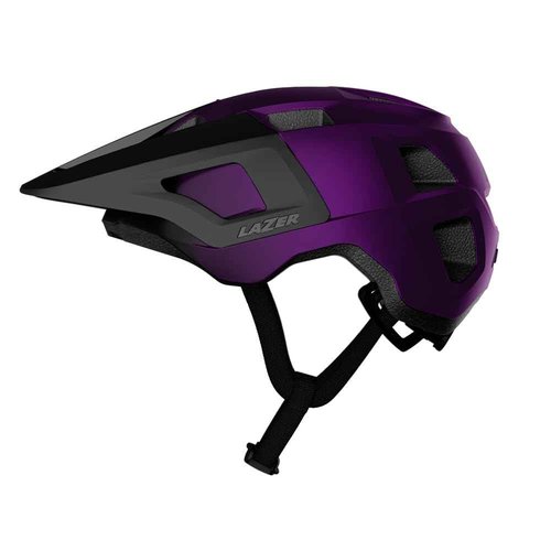 LAZER Finch KinetiCore Kids Bike Helmet, Girls and Boys Toddler Bicycle Helmet for Ages 5 and Over, Adjustable Fit from 50-56 cm, Matte Metallic Purple Black, One Size