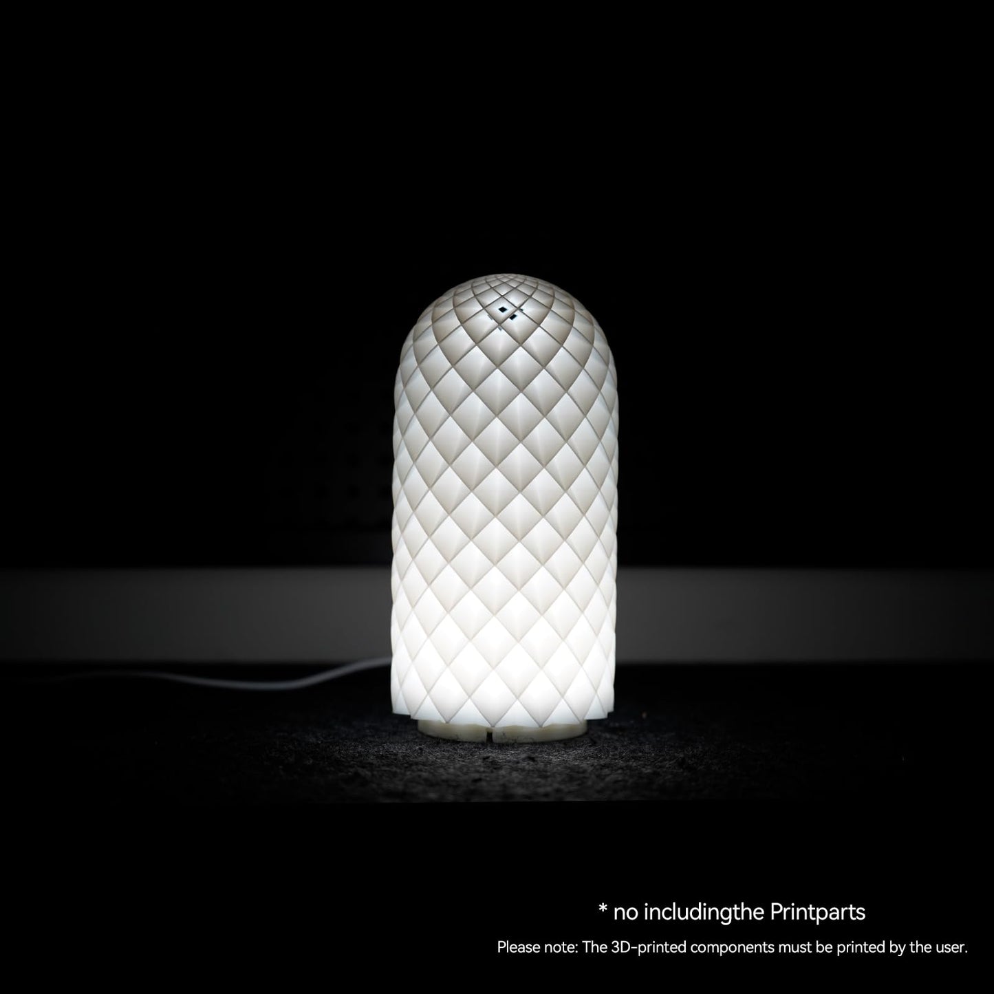 LED Lamp Kit for 3D Printer, 3 Colors, 5V USB Powered, 3000K Warm Light, DIY Hardware Model Parts