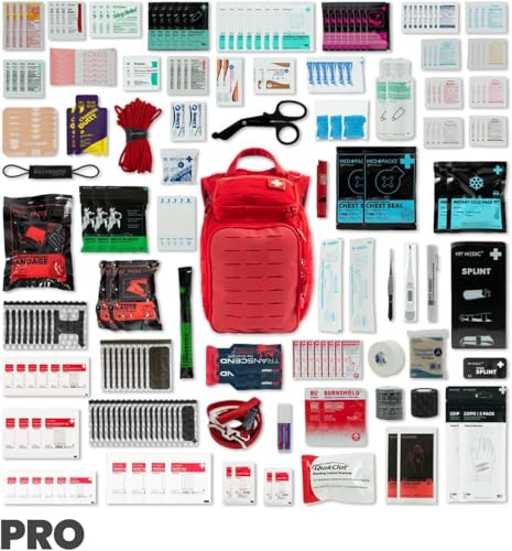 My Medic Recon PRO - HSA FSA First Aid Kit - 250+ First Aid and Survival Essentials, Supplies, & Must Have IFAK for Home, ...