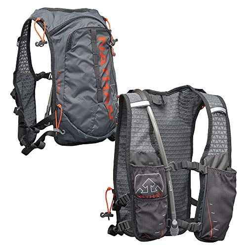 Nathan TrailMix 7L Running Vest for Men & Women, EXPANDED Sizing, 7 Liters, Hydration Vest w/ 2L Bladder Hydration Pack, Water Backpack for Hiking, Running, Walking, Marathon, Race