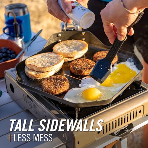 Gerber Gear ComplEAT Griddle - Portable, Nonstick Outdoor Camping Griddle - Premium Camping Cookware - Features Detachable...