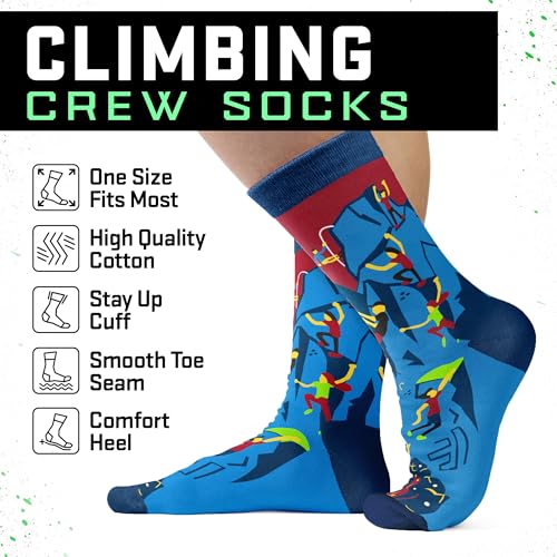 Rock Climbing Gifts - Innovative Rock Climbing Socks, Ideal Gift for Climbers, Unique Gifts for Men, Enhancing Climb Exper...