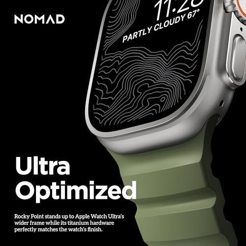 NOMAD Apple Watch Sport Band Rocky Point Apple Watch Band with Titanium Hardware