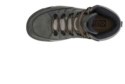 Oboz Men's Burke Mid Leather B-Dry Waterproof Hiking Boot, Nimbus Gray, 9