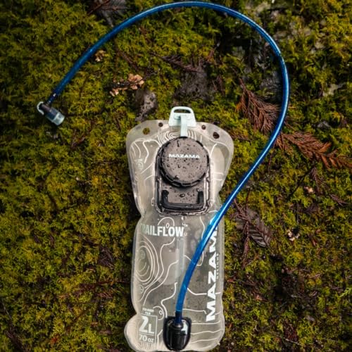The Trailflow 63 Hydration Bladder. Leakproof, Easy to Clean and Fill Water Reservoir BPA Free, Fits Most Hydration Backpa...