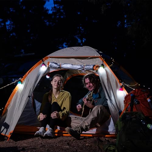 EverBrite 3-Pack Camping Lights - 3 Lighting Modes, Outdoor Portable LED Bulbs Ideal for Kids’ Adventure Activities, Campi...