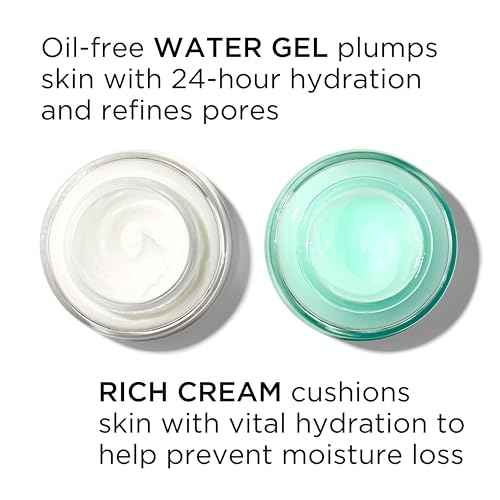 Elizabeth Arden Visible Difference Replenishing HydraGel Complex, Oil-Free Daily Face Moisturizer for Women, Prevents Moisture Loss, Dermatologist and Clinically Tested, 2.5 Oz