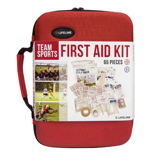 Team Sport First Aid and Safety Kit, Stocked with Essential First aid Components for Emergencies Resulting from Outdoor an...