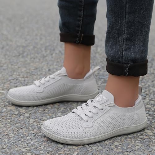 penicfine Women's/Men's Wide Barefoot Shoes,Minimalist Style Casual Shoes,Zero Drop Outdoor Walking Shoes.