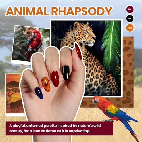 Beetles Gel Nail Polish Kit with U V Light - 80Pcs Color Enchantment 55 Colors Gel Polish Starter Kit with Base Top Coat D...