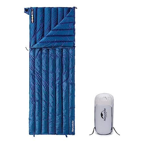 Naturehike Ultralight Backpacking RDS Down Sleeping Bag for Adults, 650 Fill Power Sleeping Bag for 42/52℉, 20oz Compact L...