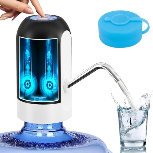 Myvision Water Dispenser for 5 Gallon Bottle, Portable USB Charging Electric Water Pump, Drinking Water Jug Pump for Home,...