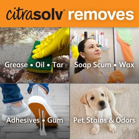 Citra Solv & Air Scense | Special Bundle | Concentrated Cleaner & Degreaser 32 fl oz| Essential Oil Air Freshener Vanilla 4PK| Household Cleaner Non-Aerosol | Valencia Orange & Vanilla