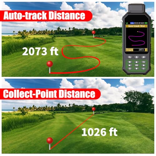 ZL190PLUS Land Surveying Equipment, Handheld GPS for Surveying with 3.2 Inch Color Screen, Multi-GNSS Support, 7 Measuring...