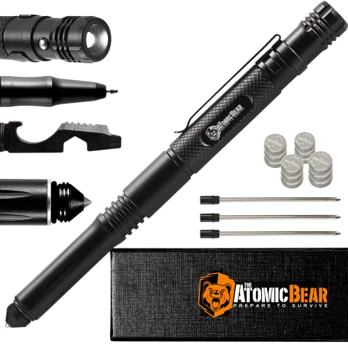 Tactical Pen – Self Defense Pen & Multi-tool Pen - Flashlight Survival Pen for Men & Women - Tactical Gear & Gift - Milita...