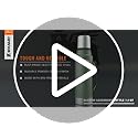 Stanley Heritage Classic Vacuum Bottle with Handle 1.1 qt | Wide Mouth w/Leakproof Cup Lid | Keep Drinks Hot or Cold | Ins...