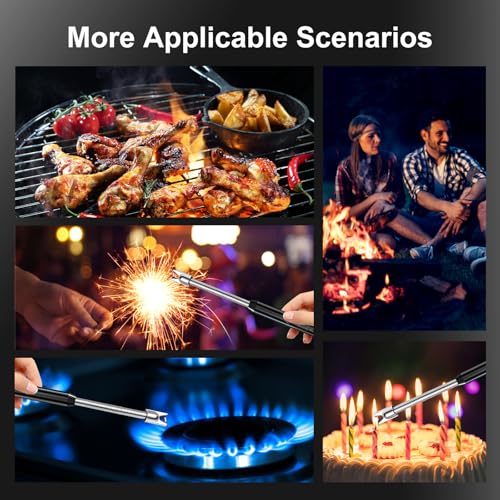 KTEBO 2 Pack Plasma Arc Electric Lighters Rechargeable - USB Long Reach for Scented Candles, BBQ Grill &Camping - Windproo...