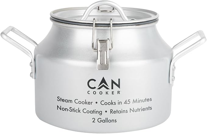 CanCooker Junior - Premium Portable Camping Cookware with Non-Stick Coating | 2 Gallon Outdoor Steam Cooker for Camping, H...