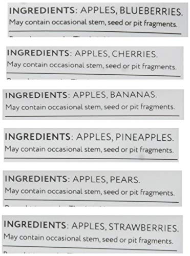That's it Super Sampler, Pack of 24 (Apple With Blueberry, Strawberry, Pineapple, Pear, Cherry, Banana)