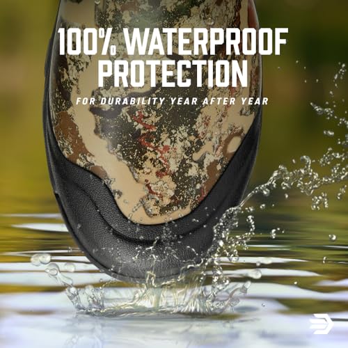 LaCrosse Alphaburly Pro 18" Insulated Hunting Boots for Men Featuring Waterproof Rubber, 1600G Thinsulate, and EVA Footbe...