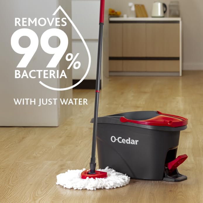 O-Cedar EasyWring Spin Mop Head Refill (Pack of 6)