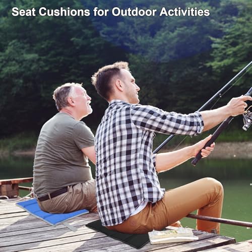 Cosmos 2 Pcs Foldable Sitting Pad Seat Cushion Portable Sitting Mat Foam Camping Sit Cushion Insulated Sitting Pad Hiking ...