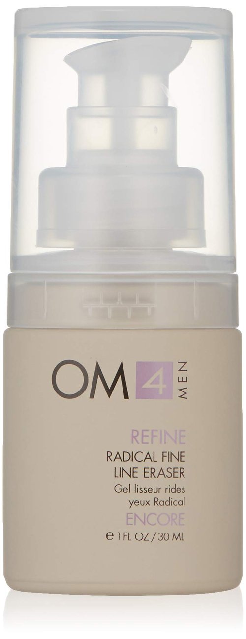 Organic Male OM4 Refine: Radical Fine Line Eraser Eye Gel - Age Corrective, Reduce Fine Lines, Puffiness